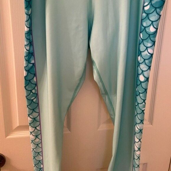 Run Disney runDisney Ariel The Little Mermaid Athletic Leggings Women's Size XL - Picture 3 of 12